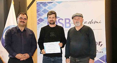 OSB Akademi'de, bölgedeki insan kaynakları belgelendirildi
