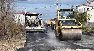 Pelitözü'nde yollar yeni asfalta kavuştu