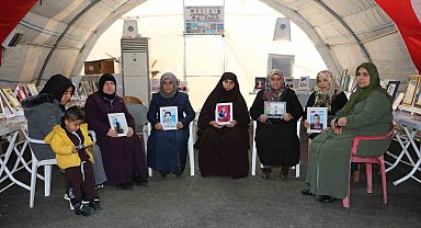 PKK ve HDP mağduru aileler evlat nöbetini sürdürüyor