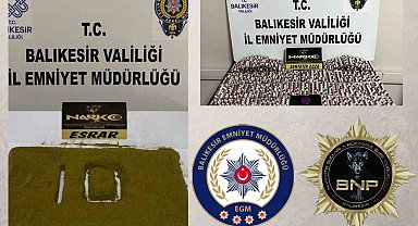 Polisten 2 şahsa uyuşturucu operasyonu