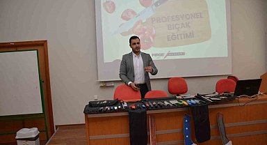 Profesyonel bıçak eğitimi ve kullanımı semineri EMYO'da gerçekleştirildi