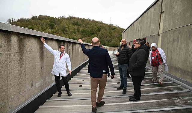 Rektör Özölçer'den Üniversite Hastanesi'ne ziyaret
