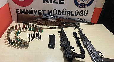 Rize'de hakkında kesinleşmiş toplam 31 yıl 9 ay hapis cezası olan şahıs yakalandı