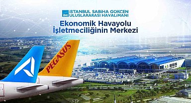 Sabiha Gökçen Uluslararası Havalimanı, AJet ile ekonomik havayolu işletmeciliğinde merkez oldu