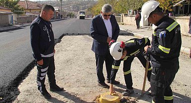 Sağlık mahallesinde asfalt çalışmasında sona gelindi