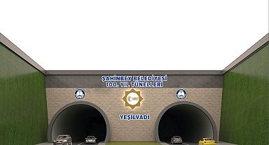 Şahinbey 100. yıl tünellerin ışık göründü