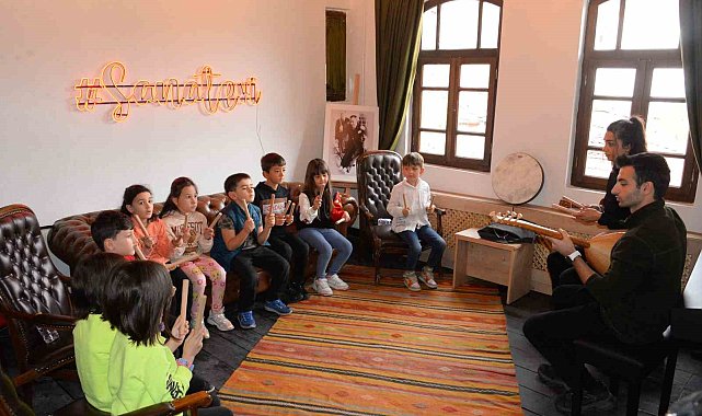 Sanatevi ara tatil atölyeleri başladı