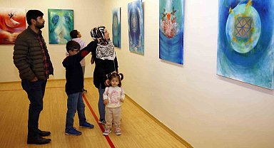SANKO Sanat Galerisi'nde döngü temalı resim sergisi