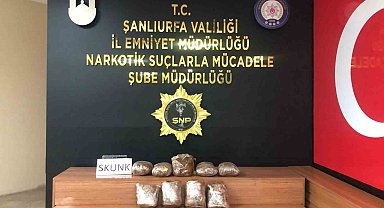Şanlıurfa'da 4 kilo 400 gram uyuşturucu ele geçirildi