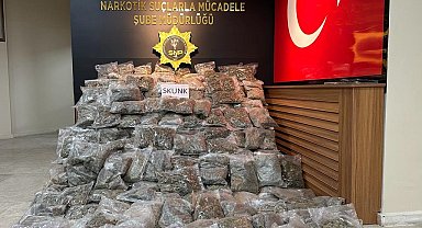 Şanlıurfa'da 90 kilogram skunk ele geçirildi: 2 gözaltı