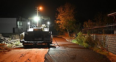 Sarımeşe'ye 310 ton asfalt