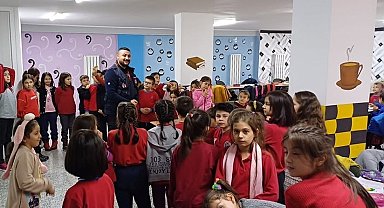 Simav'da etüt öğrencilerine izcilik eğitimi