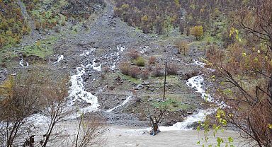 Şırnak'ta sağanak sonrası çaylardaki su seviyesi yükseldi