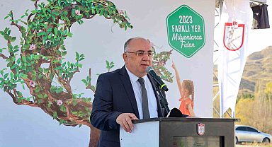 Sivas'ta 30 bin fidan toprakla buluştu