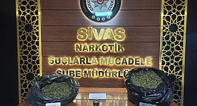 Sivas'ta kilolarca uyuşturucu madde ele geçirildi