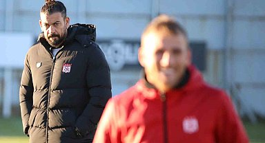 Sivasspor'da Trabzonspor mesaisi sürüyor