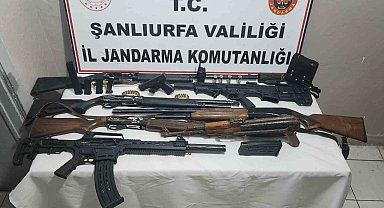 Siverek'te silah kaçakçılarına operasyon