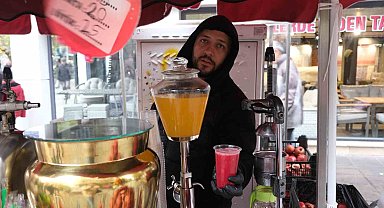 Soğuyan havalar sıkma meyve sularına talebi arttırdı