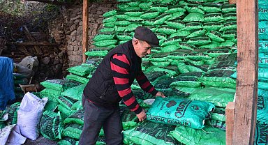 Soğuyan havalarla birlikte kömür satışlarında artış oldu