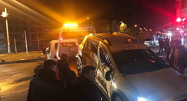 Solhan'da maddi hasarlı trafik kazası