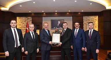 SPK Başkanı İbrahim Ömer Gönül'den GSO'ya ziyaret