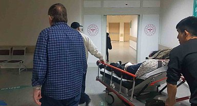 Sürüyü otlatırken ayı saldırısına uğrayan 2 kişi ölümden döndü