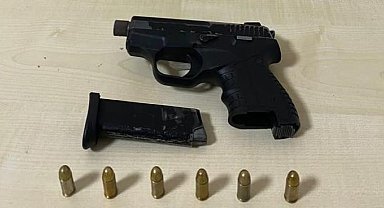 Tabanca ve fişekler ele geçirildi
