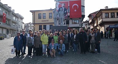 Tarihi Odunpazarı Evleri haftasonunda turistlerin odağı olmaya devam ediyor