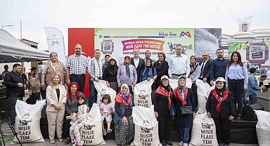 Tarsus'ta üreticilere yem desteği