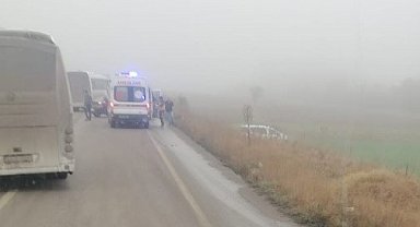 Tavşanlı'da trafik kazası: 2 yaralı