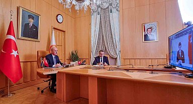 TBMM Başkanı Kurtulmuş, İsveç Meclis Başkanı Norlen ile görüştü