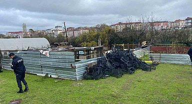 Tekirdağ'da 6 buçuk kilo likit ve kubar esrar ele geçirildi