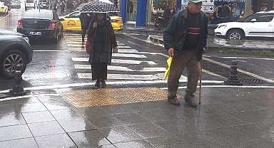Tekirdağ'da sağanak yağış