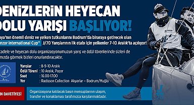 Tenzor International Cup, aralık ayında Bodrum'da başlayacak