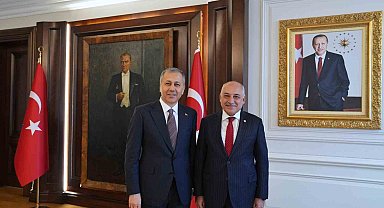 TFF Başkanı Mehmet Büyükekşi'den İçişleri Bakanı Ali Yerlikaya'ya ziyaret