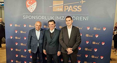 TFF ile İGA PASS arasında sponsorluk anlaşması imzalandı