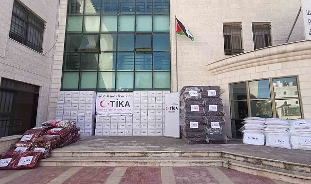 TİKA'dan Gazzeli işçilere acil barınma desteği