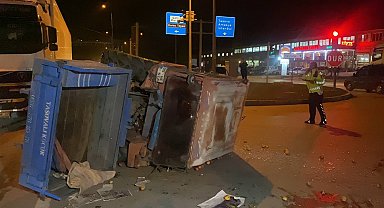 Tokat'ta tır ile traktör çarpıştı: 2 yaralı