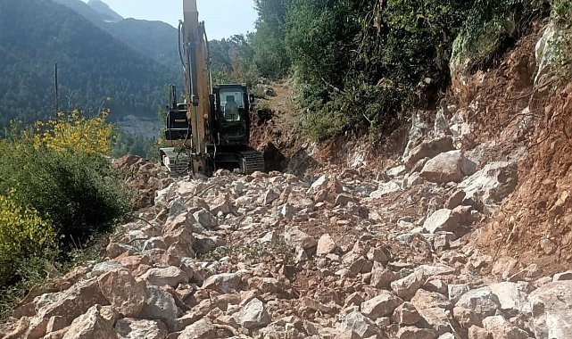 Toroslarda yollar yenileniyor