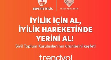Trendyol Paylaşma Günü'nde Sepette İyilik Hareketi ile STK'lara destek oluyor