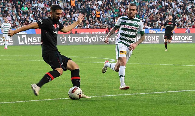 Trendyol Süper Lig: Konyaspor: 1 - Fatih Karagümrük: 1