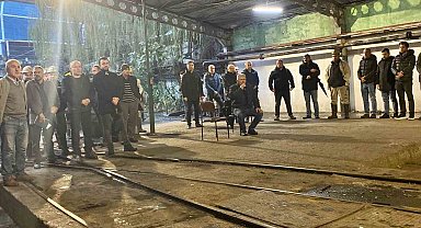 TTK Üzülmez'de yeni üretim panosu açıldı