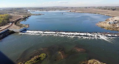 Tunca ve Meriç Nehri'nin debisi son 1 ayda 2 kat arttı