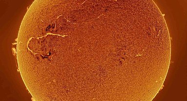 Türk astrofotoğrafçı Güneş fotoğrafı ile ödül kazandı