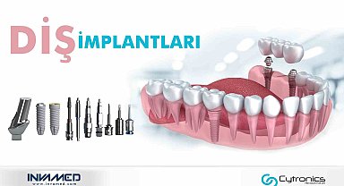 Türkiye'nin dünya çapında tanıttığı yenilik: INVAMED diş implantları