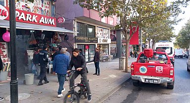Ucuzluk pazarında havai fişekler patladı: 1 yaralı