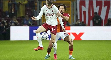 UEFA Şampiyonlar Ligi: Galatasaray: 0 - Manchester United: 1