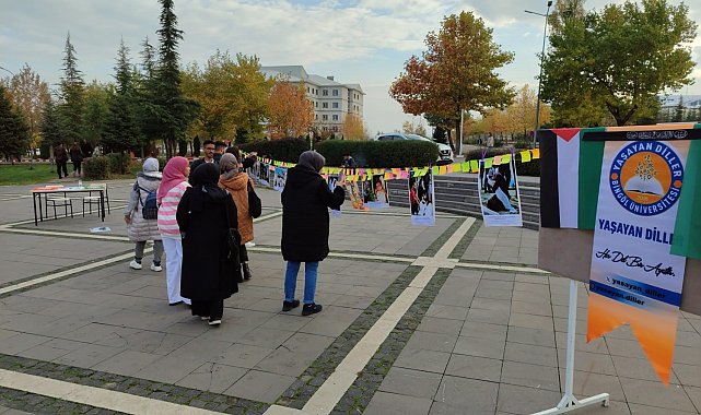 Üniversite öğrencilerinden '3 Dilde Filistin' fotoğraf sergisi