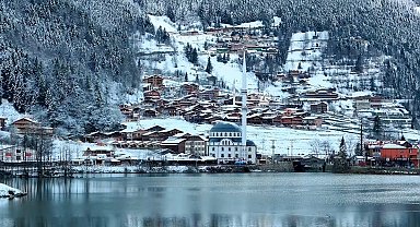 Uzungöl'den kar manzaraları