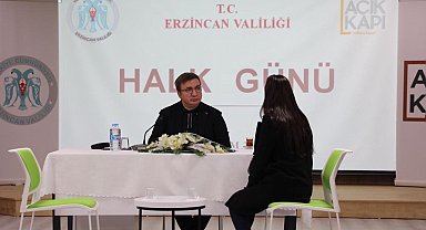Vali Aydoğdu, "Halk Günü" toplantısında vatandaşları dinledi